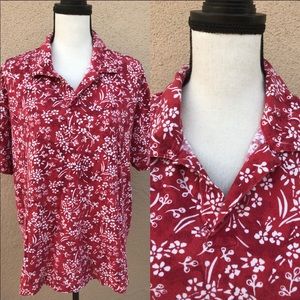 POLO by RALPH LAUREN Women Top Shirt Red Sz XL